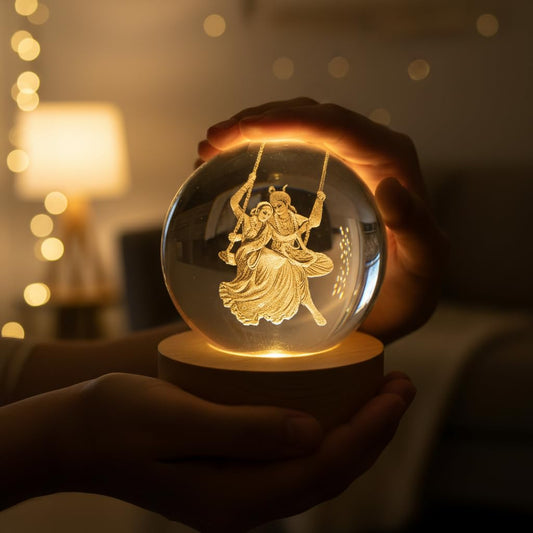 Shiv Crystal LED Lamp