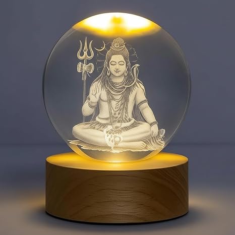 Shiv Crystal LED Lamp